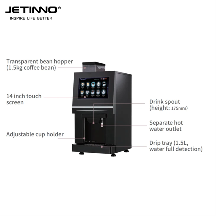Fresh Coffee Tea Auto Vending Machine -- JL26-ESFB4C-P high quality